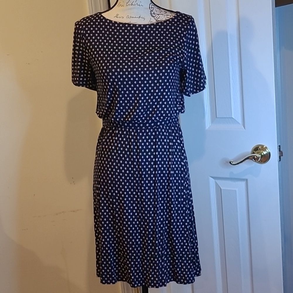 Loft Printed Flutter Sleeves Size Xs - image 2